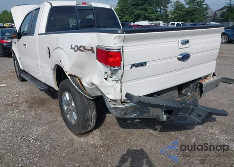 2013 Ford F150 Lariat из США, поврежденный, VIN 1FTFX1ET0DFC04198